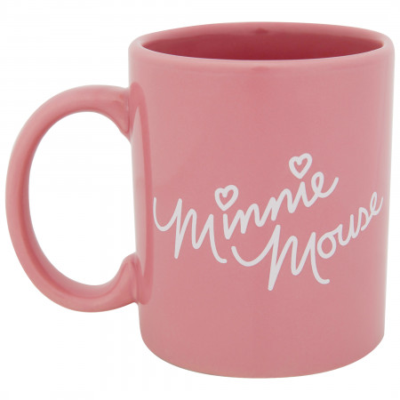 Minnie Mouse Signature 11oz. Relief Mug
